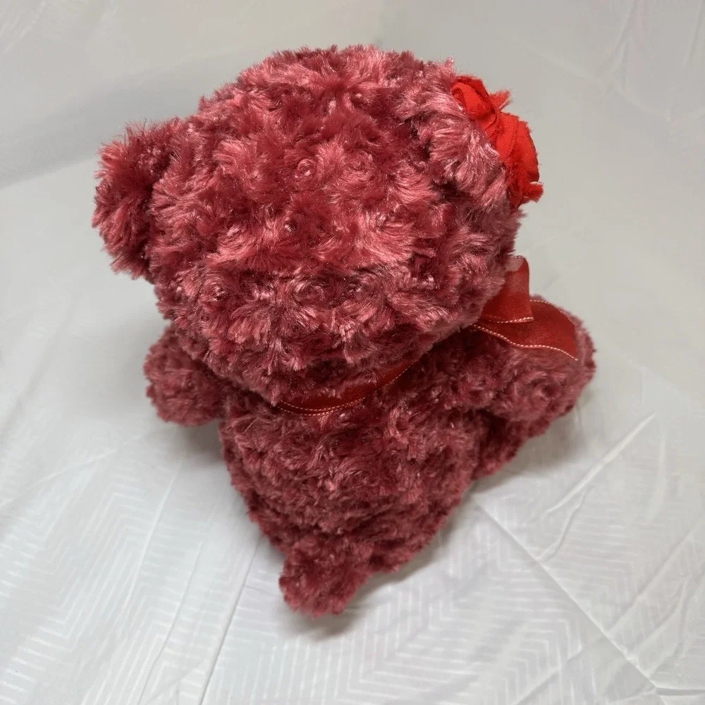 Red Stuffed Animal Polyester Fiber Made In China